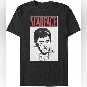 Al Pacino Gangster SCARFACE Men Women Unisex Black T-Shirt Size Small